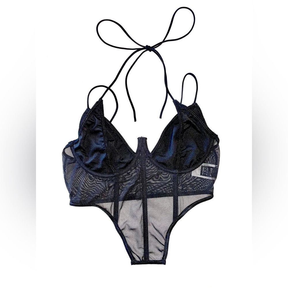 Sheer Crop Top/Lingerie Top